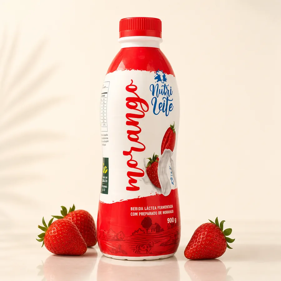 Bebida Láctea Morango